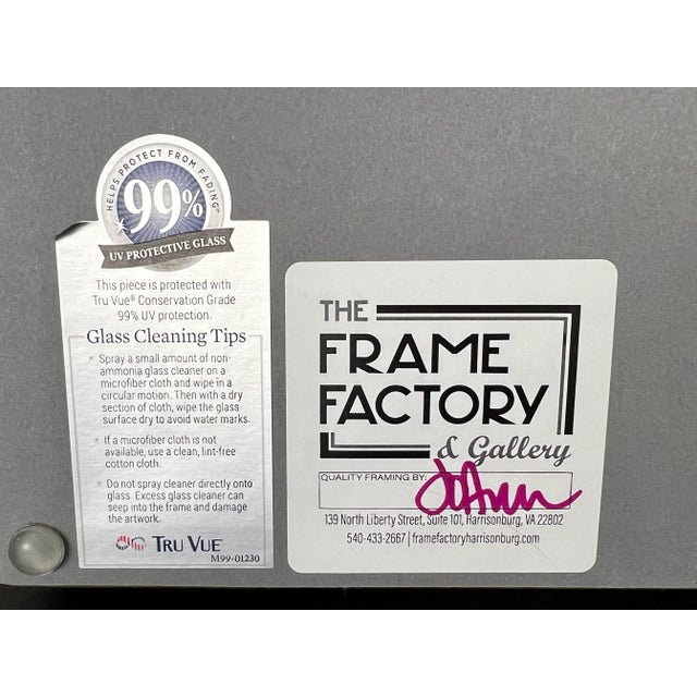 Wood Early 20th Century Needlework Peacock For Sale - Image 7 of 7