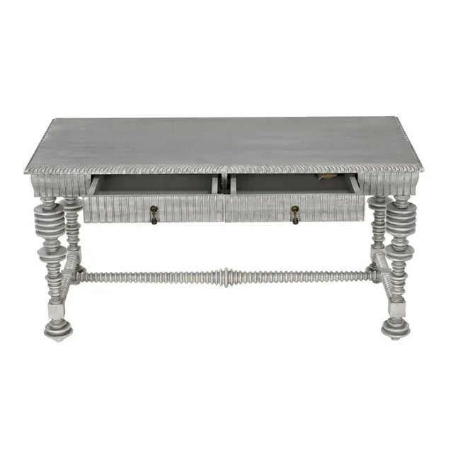 Noir NOIR Portuguese Desk, Small For Sale - Image 4 of 5