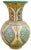 Moroccan Antique Ceramic Arabesque Vase For Sale - Image 3 of 10