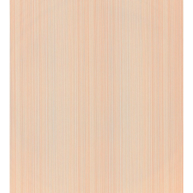 Contemporary Sample - The House of Scalamandré Aria Strie Wallcovering, Blush For Sale - Image 3 of 3