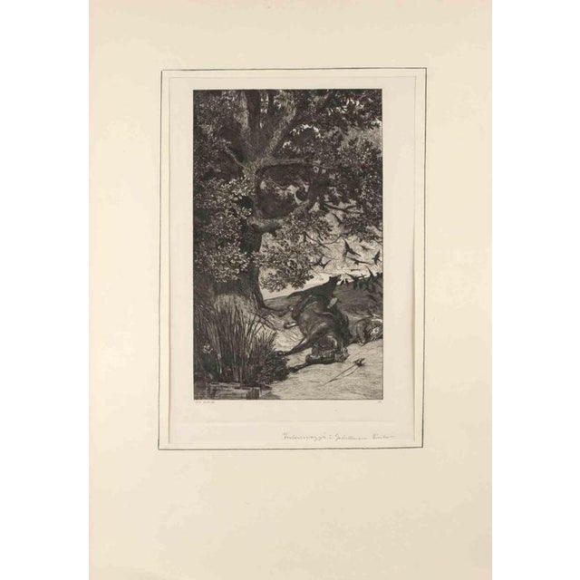 Fallen Rider is a modern artwork realized by Max Klinger in 1881. The artwork belongs to a series of prints called...