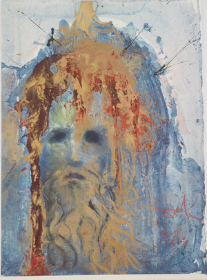 Salvador Dali, Nabuchodonosor roi de Babylone, Lithograph