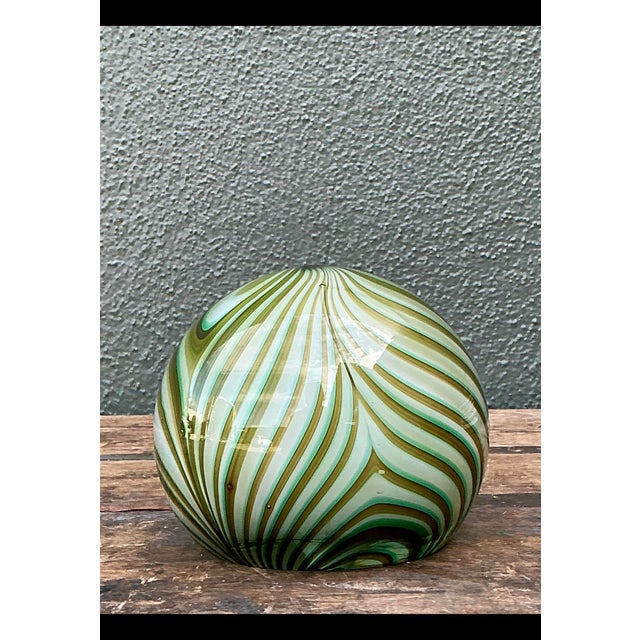 Vintage Italian Murano Sphere For Sale In West Palm - Image 6 of 12
