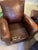 Mitchell Gold for RESTORATION HARDWARE quality leather chair and ottoman. The chair is incredibly comfortable and rustic...