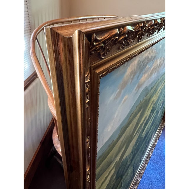 Tuscan Countryside Impressionist Oil Painting, Framed For Sale In Sacramento - Image 6 of 18
