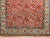 Red Vintage Persian Qum Area Rug, Handwoven Allover Paisleys Pattern, Red & Ivory, 5’ X 7’ For Sale - Image 8 of 18