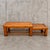 Brutalist French Brutalist Oak Leveled Side Table, 1950s For Sale - Image 3 of 5