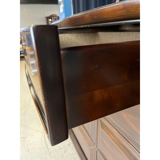 Brown Arhaus Solid Wood Nine-Drawer Dresser For Sale - Image 8 of 12