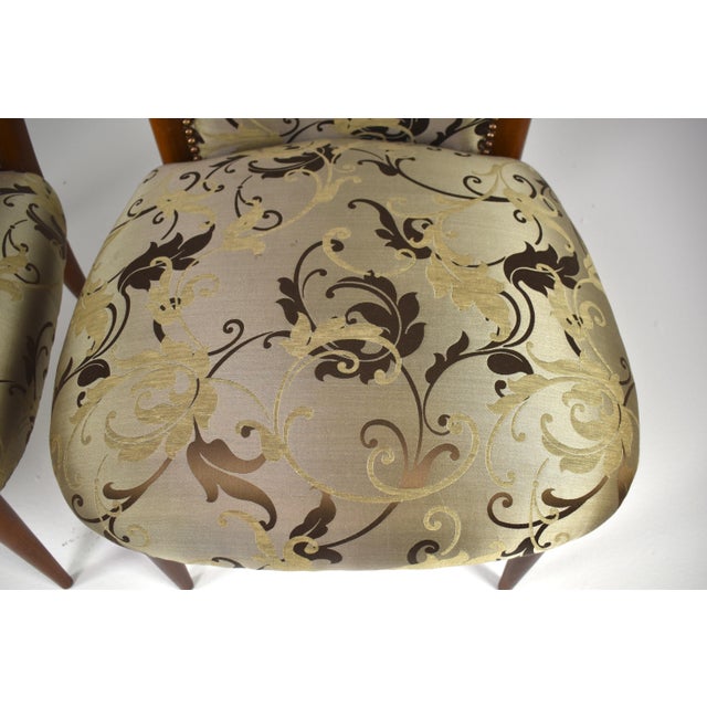 Italian Mid-Century Modern Wooden Chairs, 1950s For Sale - Image 9 of 12