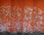 Chinoiserie 36"x108" Hand-Painted Silk Chinoiserie Wallpaper Panel in Orange Red on Sale For Sale - Image 3 of 7