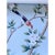 Paper 36"*72"/Panel, a Set of 4 Panels Light Blue Chinoiserie Birds and Flowers Artwork (No Frame) For Sale - Image 7 of 11