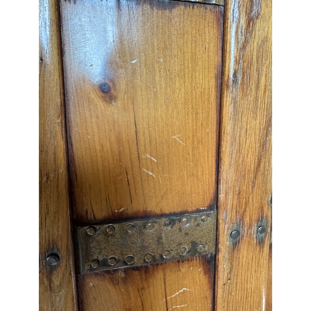 Antique Trunk Copper Lined For Sale - Image 10 of 10