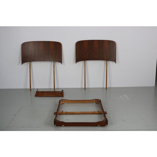 Walnut Veneer Table, 1960s For Sale - Image 16 of 18