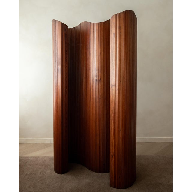 Art Deco Pine Room Divider by Jomain Baumann for Baumann, France, 1930s For Sale - Image 18 of 18