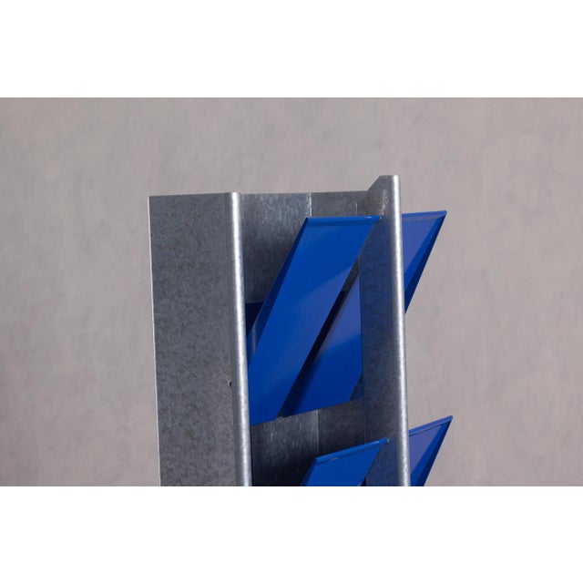 Vinatge Lehni Punk Shoe Rack by Hanspeter Weidmann, Switzerland, 1980s For Sale - Image 9 of 11