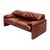 Red Red Maralunga Love Seat by Vico Magistretti for Cassina, Circa 1970s For Sale - Image 8 of 9
