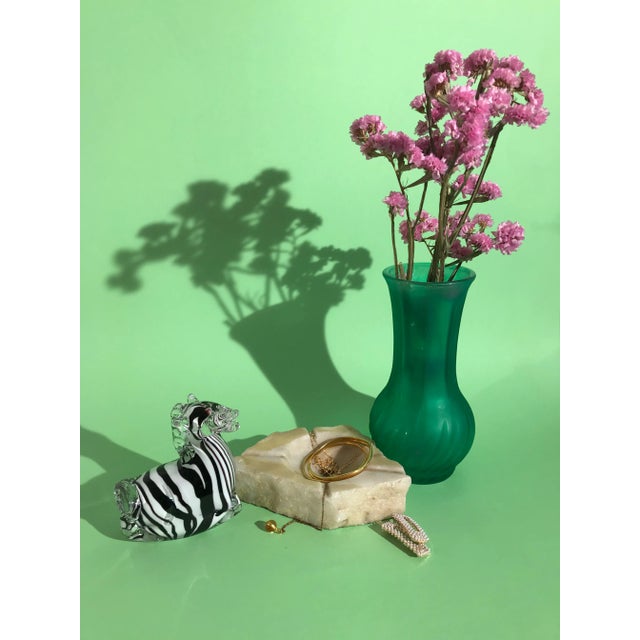 Late 20th Century Art Glass Zebra Figurine, Murano Attributed For Sale - Image 9 of 9