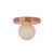 Modern Globe Flush Mount Copper, 3 Inch Glass Globe, by Research.Lighting, Modern, Minimal For Sale - Image 3 of 5
