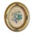 Antique Victorian Botanical Lithograph-Grapes-Oval-Gilt Gesso Wood Frame-Art For Sale