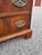 Early 20th Century George III Mahogany Slant Front Desk With Inlay and Fitted Interior For Sale - Image 11 of 12