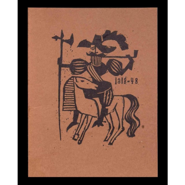 Smoking Cavalier in 1818 is a woodcut print on brownish color paper print on paper realized by Charles Sterns in the early...