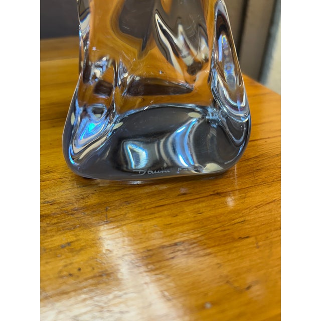 Daum Heavy Glass Sailboat Sculpture For Sale - Image 10 of 10