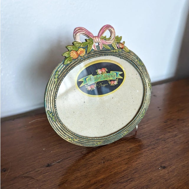 1990s Michal Negin Smaller Picture Frame For Sale - Image 5 of 5