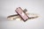 Contemporary 1990s 14K Gold Pink Tourmaline and Diamond Ring, Size 7.75 For Sale - Image 3 of 4