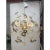Metal Sputnik Chandelier Featuring Handcrafted Brass Numbers For Sale - Image 7 of 8