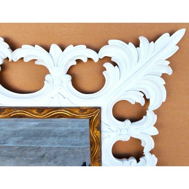 Carved Wood Mirror by Harrison & Gil For Sale In Miami - Image 6 of 12