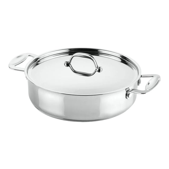Mepra Glamour Stone Non Stick Saute Pan 2 Handles, 14 in For Sale