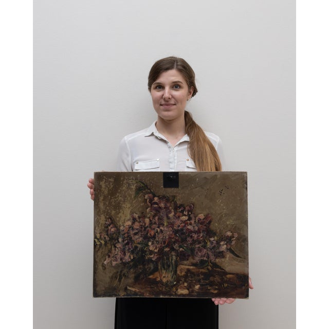 20th Century Belgian Still Life Books Painting For Sale - Image 10 of 18