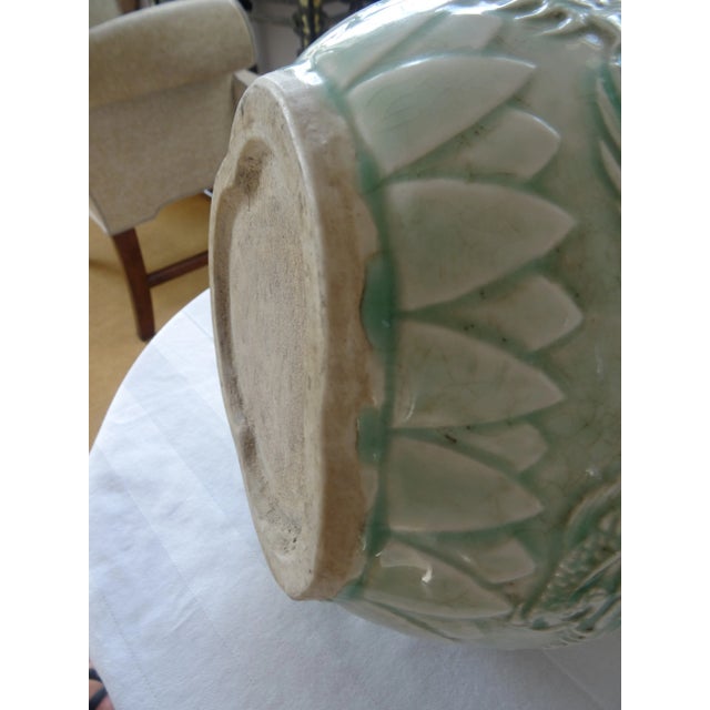 Mid 20th Century Vintage Chinese Triple Spout Double Gourd Vase For Sale - Image 5 of 7