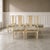 Chinoiserie Vintage Late 1970s Set of 6 Henredon Chinoiserie Dining Chairs – Cream Lacquer, Cane Seats, Custom Cushions For Sale - Image 3 of 14
