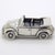 Metal Vintage Italian Handmade Genuine Silver Cabrio Car Convertible Figurine Miniature, Made in Tuscany (Arezzo, Ar, Italy) For Sale - Image 7 of 11