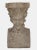 Late 19th Century Pedestals Antique Cast Stone Figural Bust and Foliate Design - A Pair For Sale - Image 5 of 11