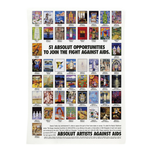 1990s “Absolut Statehood” a Folio of 51 Lithographs Representating Each State, plus DC - Set of 52