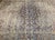 19th Century Oversized Persian Kerman Lavar Rug, Hand-Knotted Wool, Floral Pattern, Ivory & Blue,11x17 For Sale In Chicago - Image 6 of 18