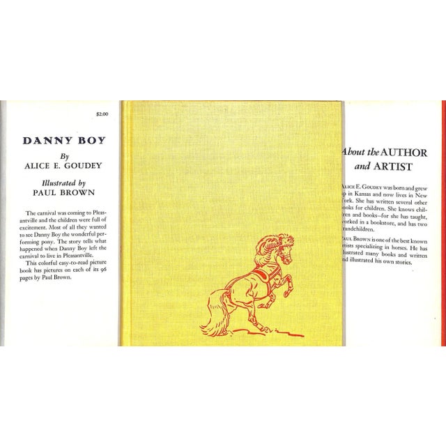 Traditional "Danny Boy the Picture Pony" 1952 Goudy, Alice E. For Sale - Image 3 of 12