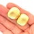 Contemporary Mid 20th Century Tiffany & Co. Cushion Dome Stud Earrings 18K Yellow Gold For Sale - Image 3 of 9