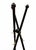 1950s Vintage Mahogany Wood Coat & Hat Rack With Brass Hooks For Sale - Image 5 of 10