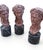 1980s Italian Artist, Emperor Busts, Late 20th Century, Marble, Set of 4 For Sale - Image 5 of 6