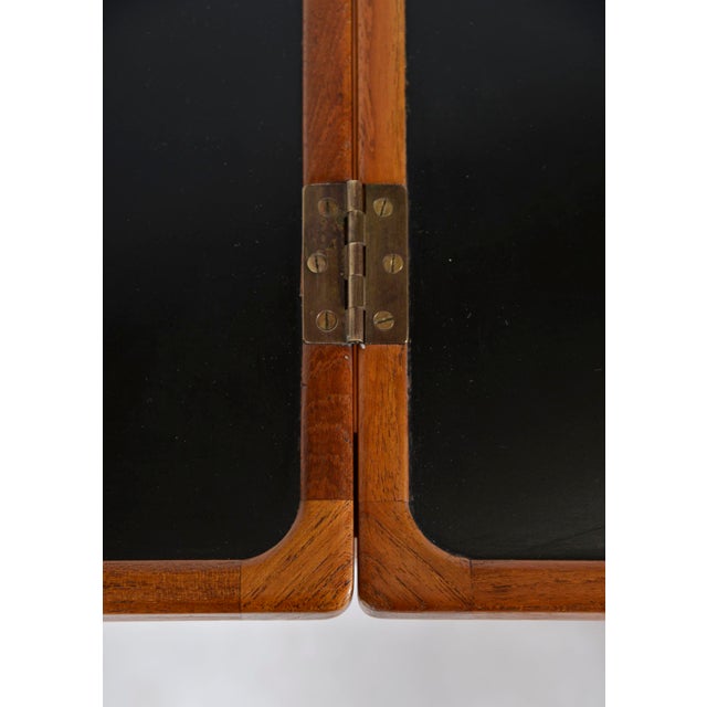 Brown Teak Extending Serving Table Drinks Cart Trolley by Kurt Østervig for Jason Møbler, Denmark, 1960s For Sale - Image 8 of 18