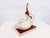 Large Art Deco Porcelain Sculpture Leda with Swan from Galos, 1970s For Sale - Image 4 of 18