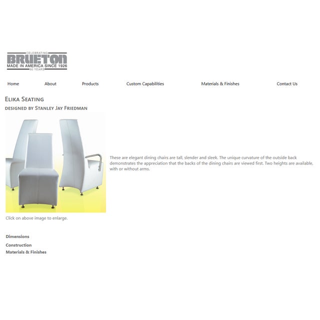 Brueton Attributed to Brueton Elika Armchair For Sale - Image 4 of 4