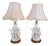 1980s Vintage Blanc De Chine Putti Lamps - A Pair For Sale