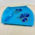 Mid-Century Modern Mid-Century Briard Peacock Blue Pageant Glass Serving Tray, 1964 For Sale - Image 3 of 10