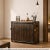 Dimensions: 60″wide X 20″deep X 44″high Features: • A rare piece and one of its kind exists • 100% solid wood construction...