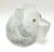 Saint Louis Glass Crystal Lion Paperweight or Figurine. This guy with his glowing eyes measures 4 inches wide 5 inches...