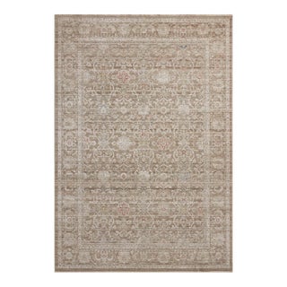 Chris Loves Julia x Loloi Ida Bark / Multi 11'-6" x 15'-6" Area Rug For Sale
